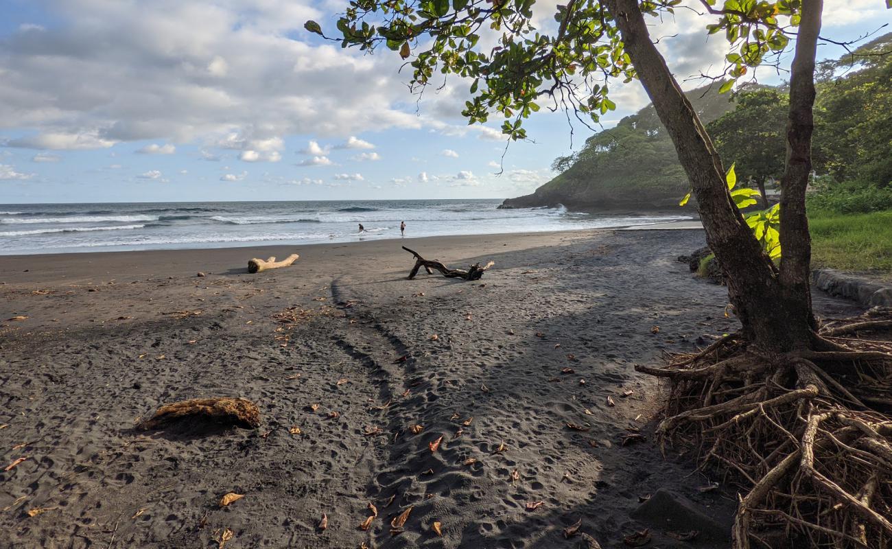 Shalpa Beach'in fotoğrafı gri kum yüzey ile