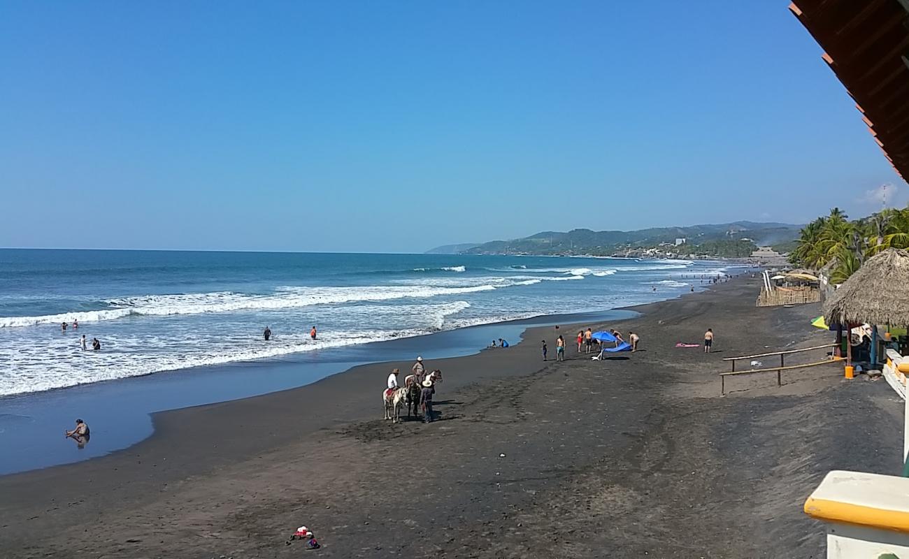 El Majahual beach'in fotoğrafı gri kum yüzey ile