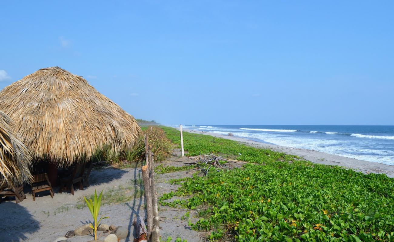 Amatal beach'in fotoğrafı gri kum yüzey ile