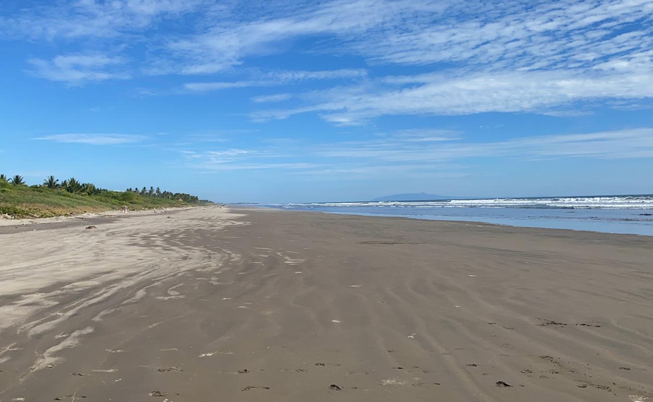 Icacal beach'in fotoğrafı gri kum yüzey ile