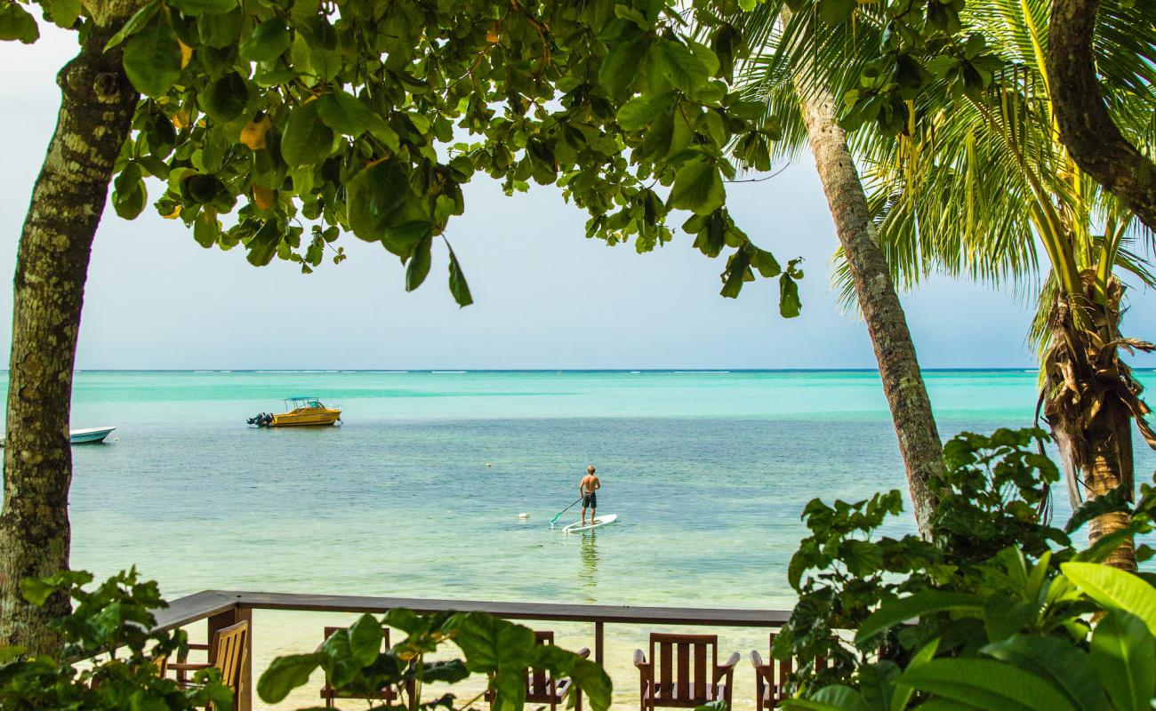 Matanivusi Beach'in fotoğrafı bej kum ve kayalar yüzey ile
