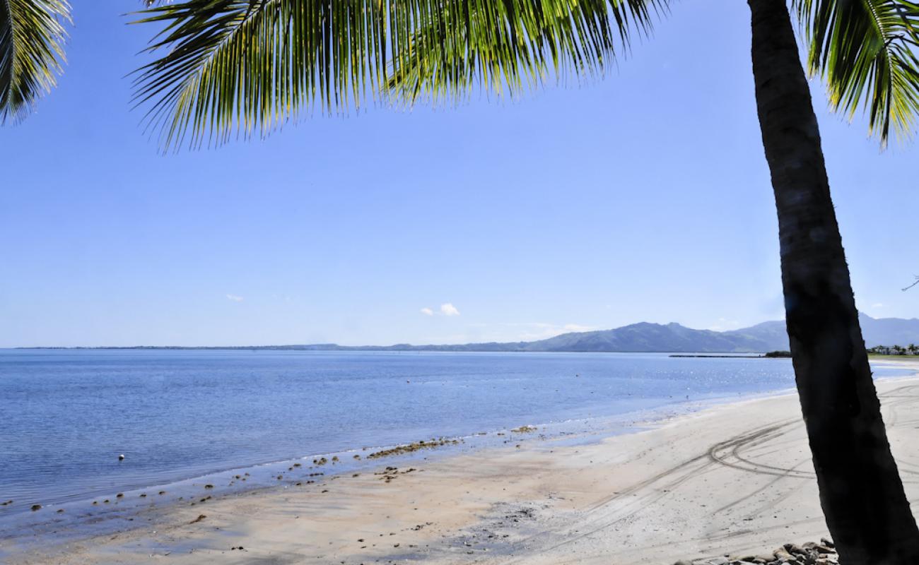 Hilton Fiji Beach'in fotoğrafı parlak kum yüzey ile