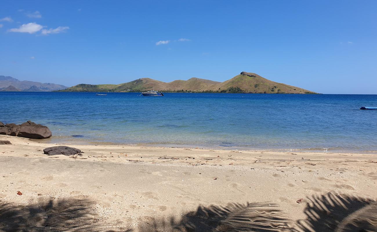 Volivoli Beach'in fotoğrafı açık bej kum yüzey ile