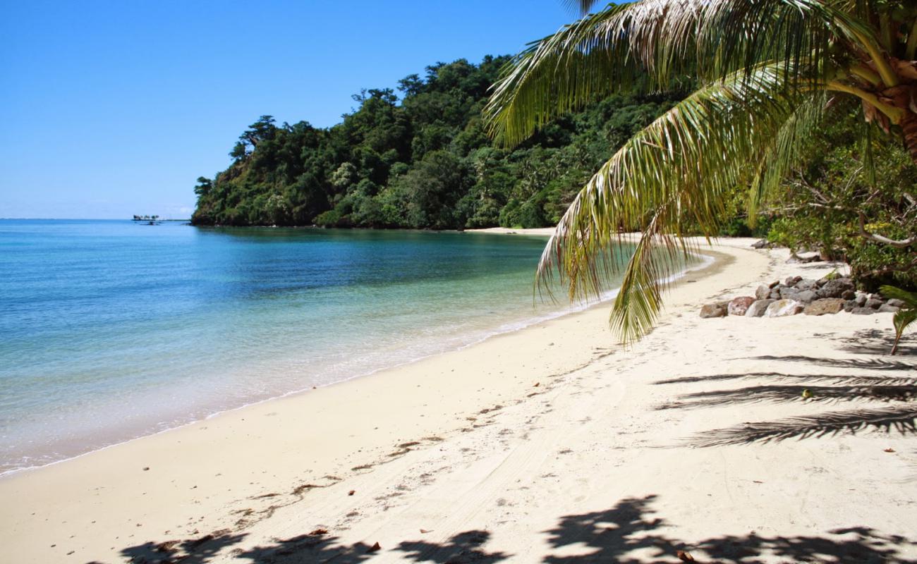 Laucala Beach'in fotoğrafı parlak kum yüzey ile