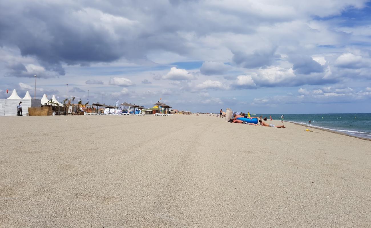 Plage Barcares'in fotoğrafı parlak ince kum yüzey ile