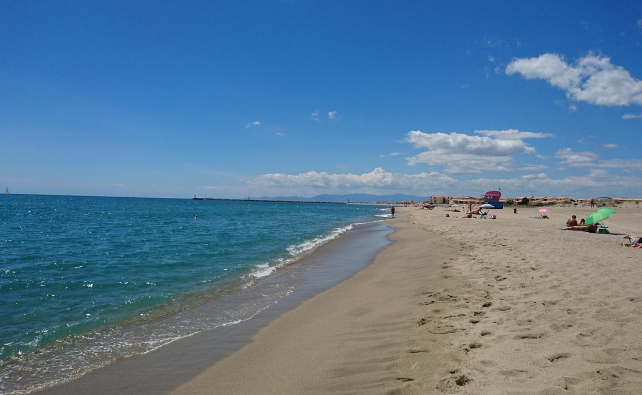 Port Leucate FKK'in fotoğrafı parlak ince kum yüzey ile