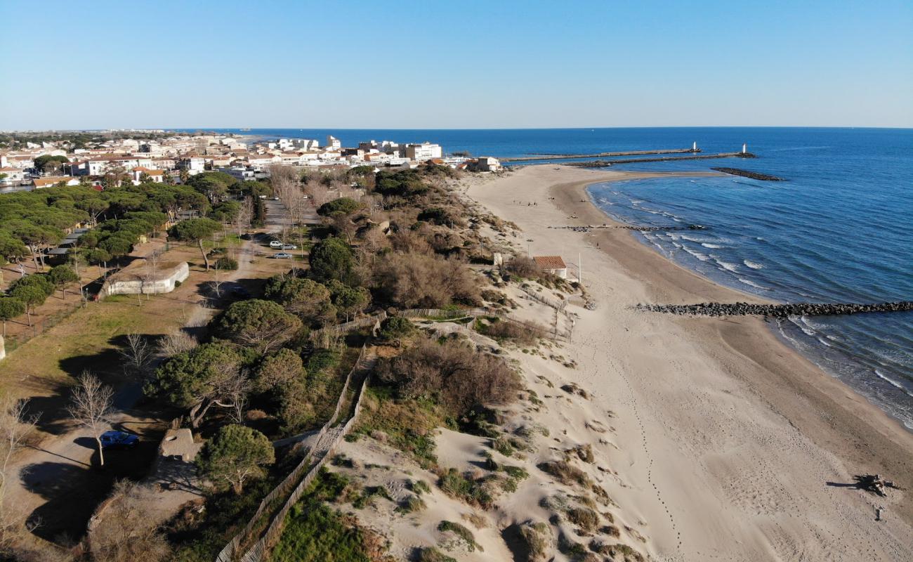 Tamarissiere beach'in fotoğrafı i̇nce bej kum yüzey ile