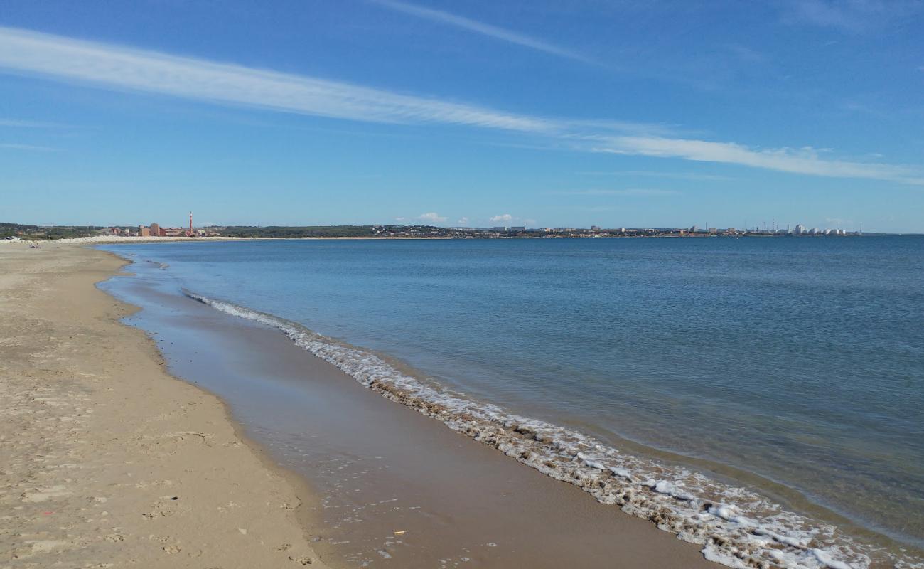 Grande Plage'in fotoğrafı parlak ince kum yüzey ile