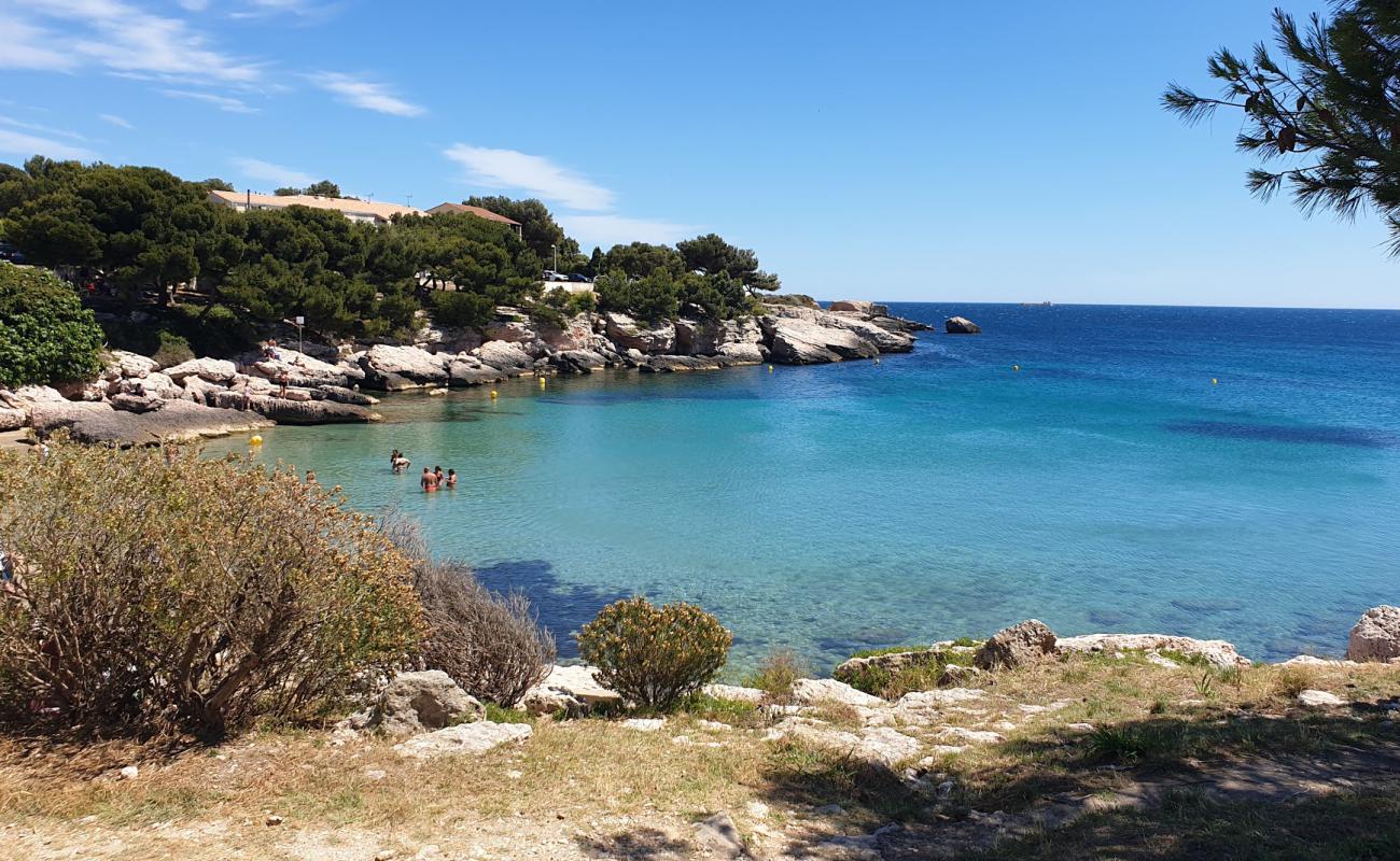 Plage de Carro'in fotoğrafı açık bej kum yüzey ile