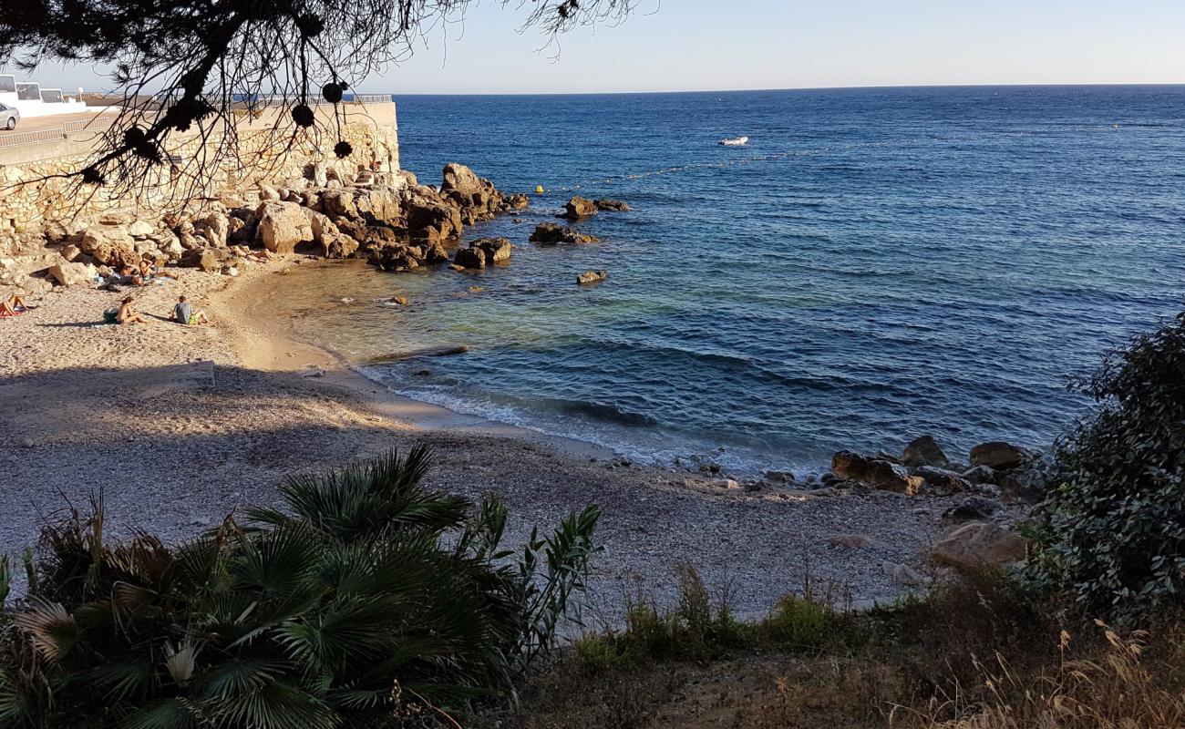 Parc du Cannet'in fotoğrafı küçük kahverengi çakıllar yüzey ile