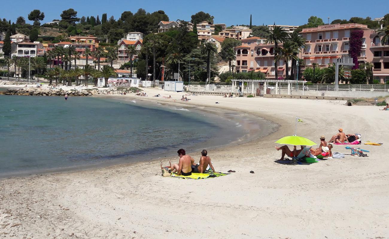 Plage du Grand Vala'in fotoğrafı i̇nce bej kum yüzey ile