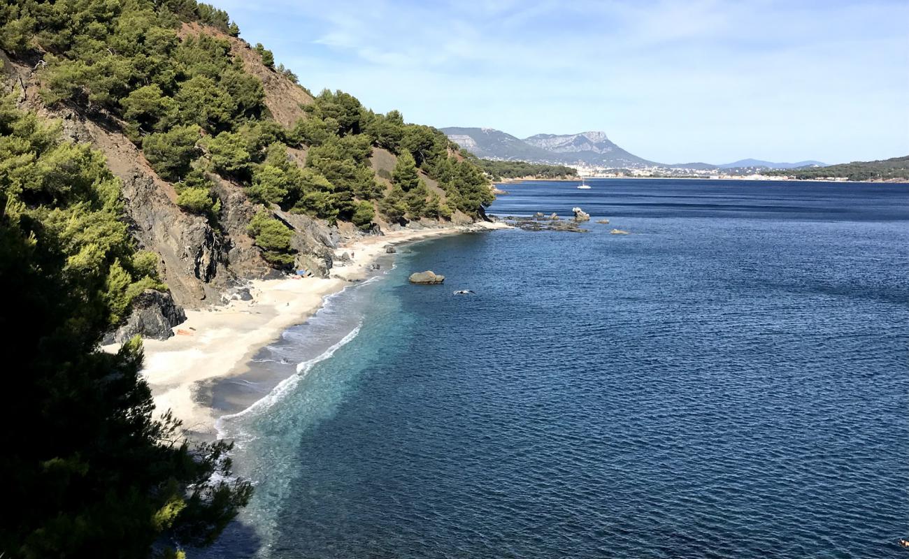 Plage du Saint-Selon'in fotoğrafı gri kum ve çakıllar yüzey ile