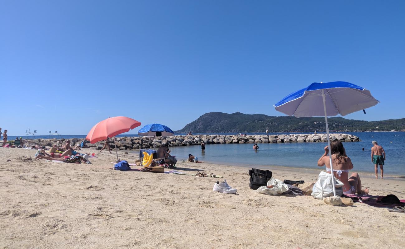 Plage de Sainte-Asile'in fotoğrafı kahverengi kum yüzey ile