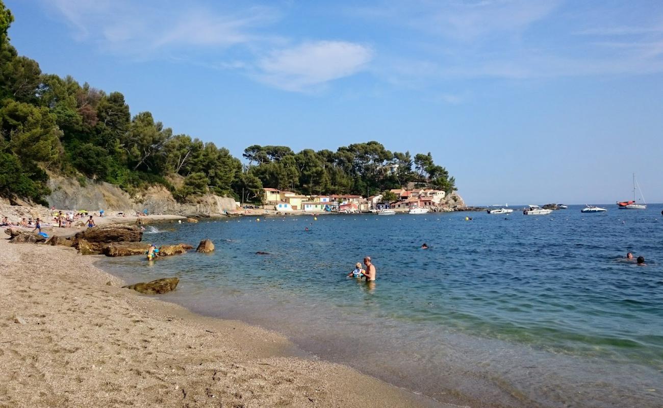 Plage de Mejean'in fotoğrafı açık bej kum yüzey ile