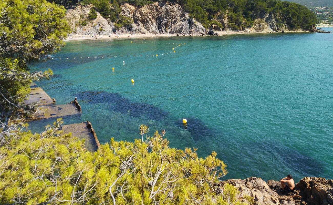 Plage des Bonnettes'in fotoğrafı kahverengi kum yüzey ile