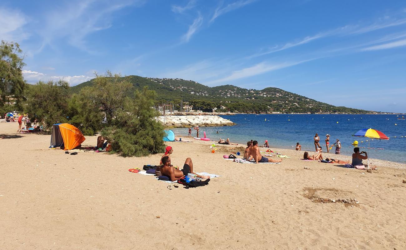 Plage de Peno'in fotoğrafı kahverengi kum yüzey ile
