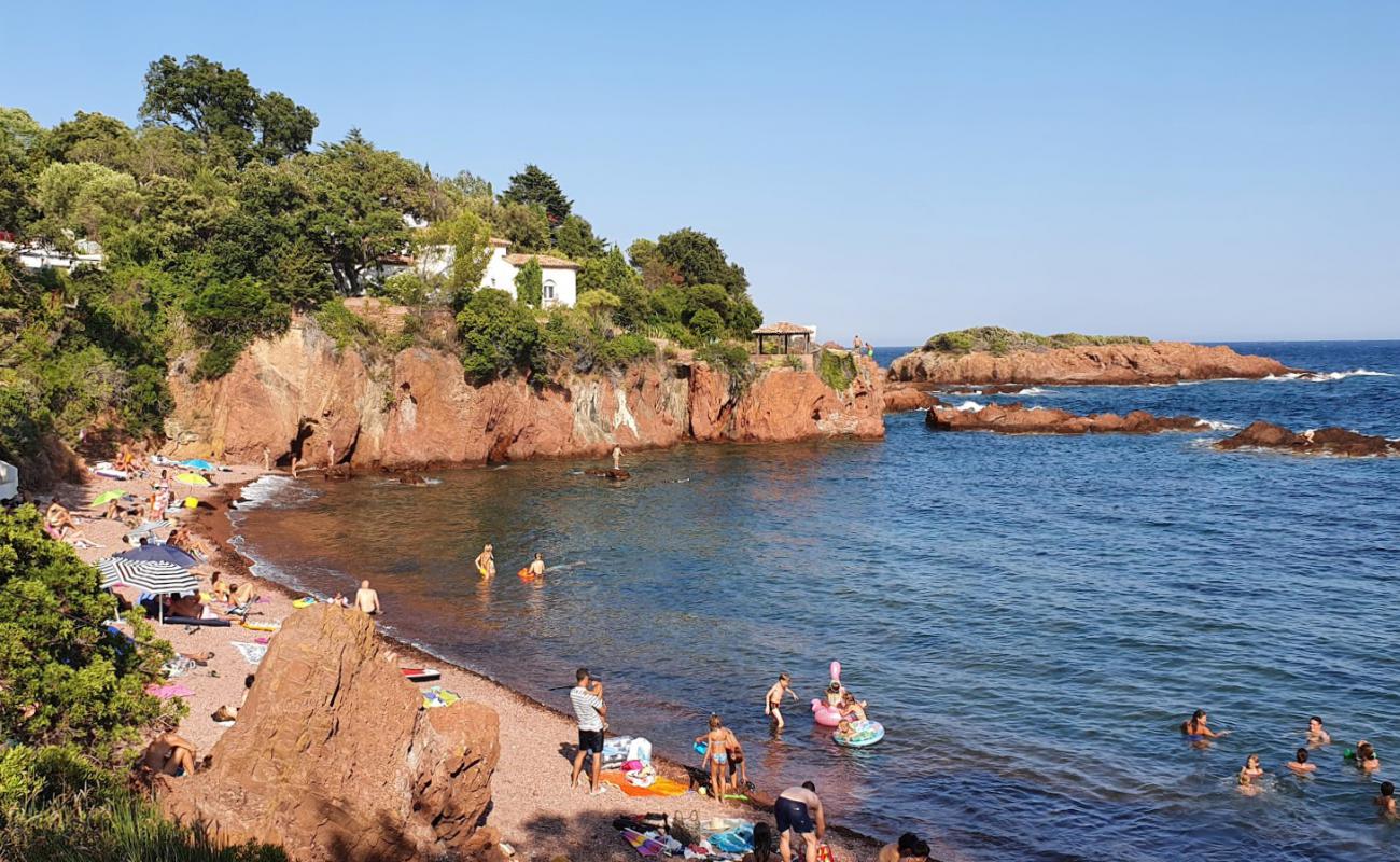 Beach Crique Baumette'in fotoğrafı hafif çakıl yüzey ile