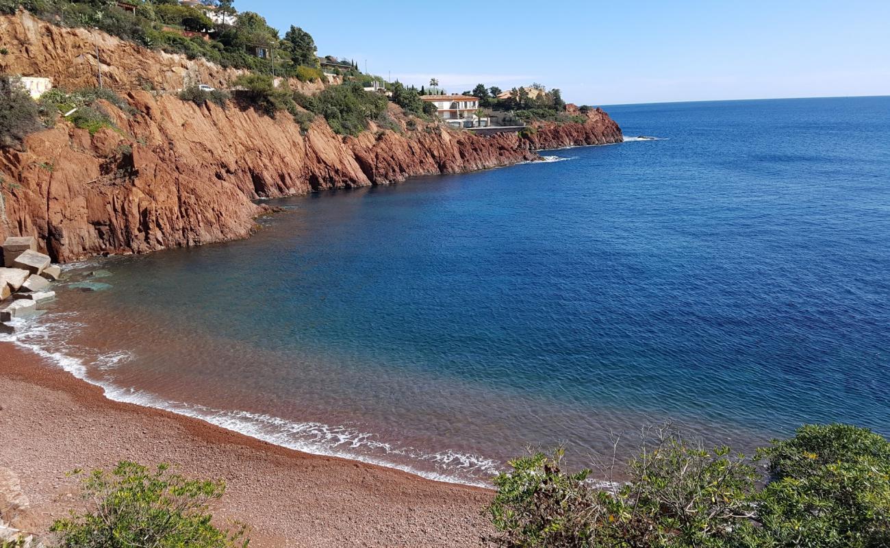 D'Abel Baliff beach'in fotoğrafı kahverengi çakıl yüzey ile