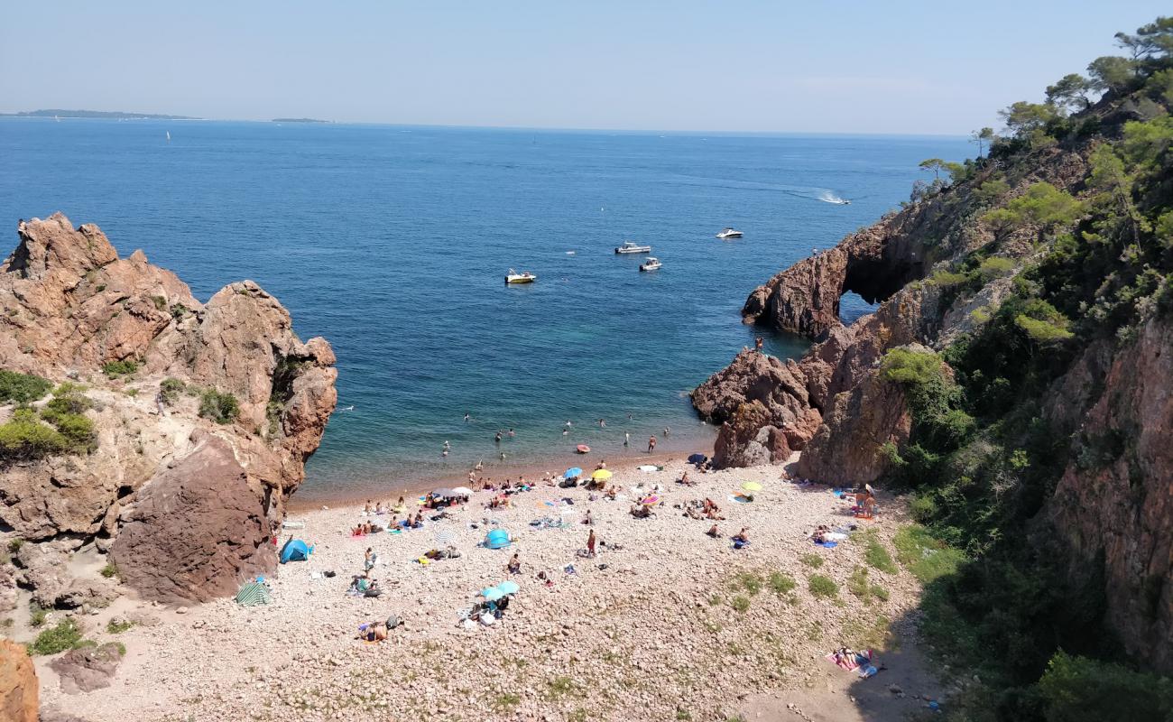 Creek Aiguille'in fotoğrafı kahverengi çakıl yüzey ile