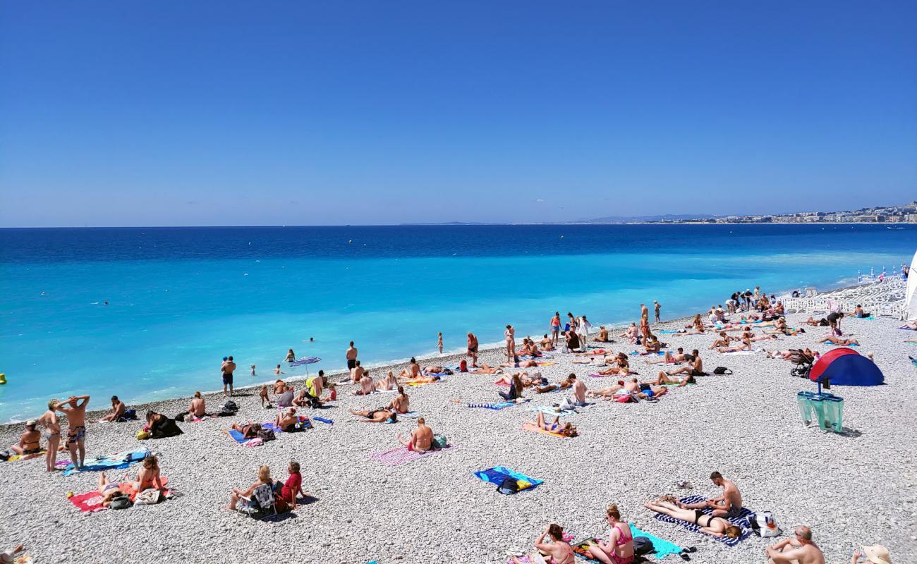 Plage de Carras'in fotoğrafı hafif çakıl yüzey ile