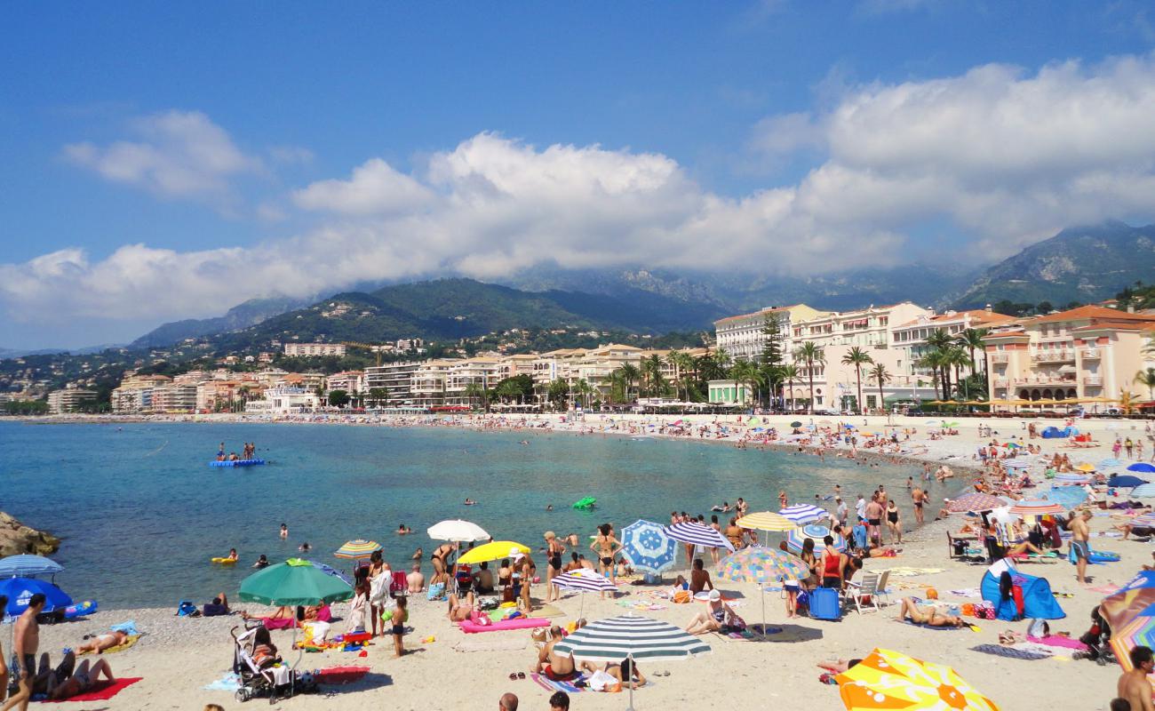 Plage de Fossan'in fotoğrafı hafif çakıl yüzey ile