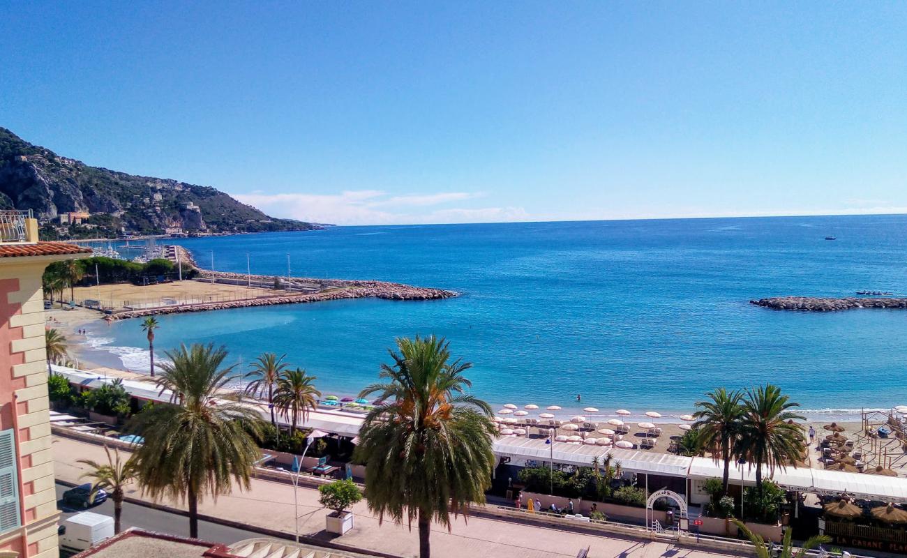 Plage Rondelli'in fotoğrafı hafif ince çakıl taş yüzey ile