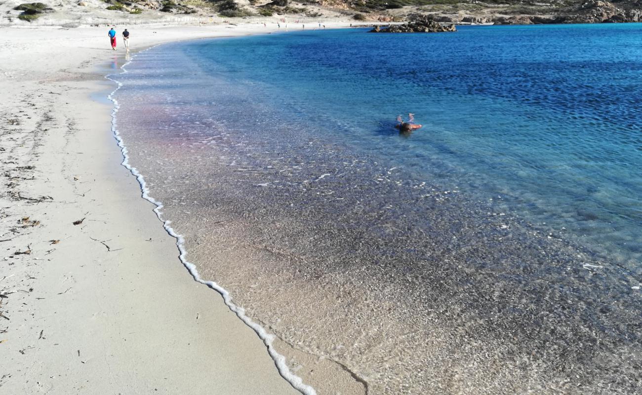 Cala Stagnolu'in fotoğrafı açık bej kum yüzey ile