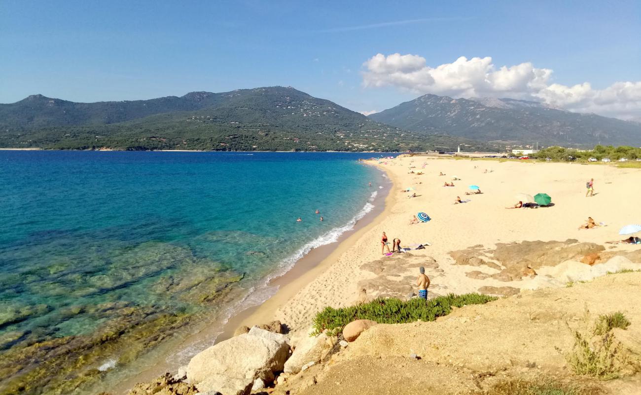 Purraja beach'in fotoğrafı parlak ince kum yüzey ile