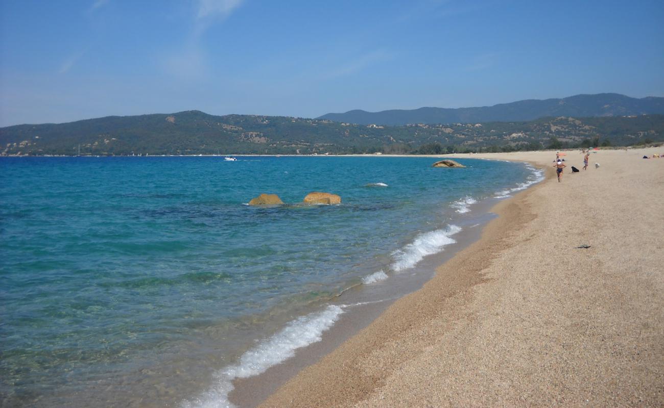 Tenutella beach'in fotoğrafı parlak ince kum yüzey ile