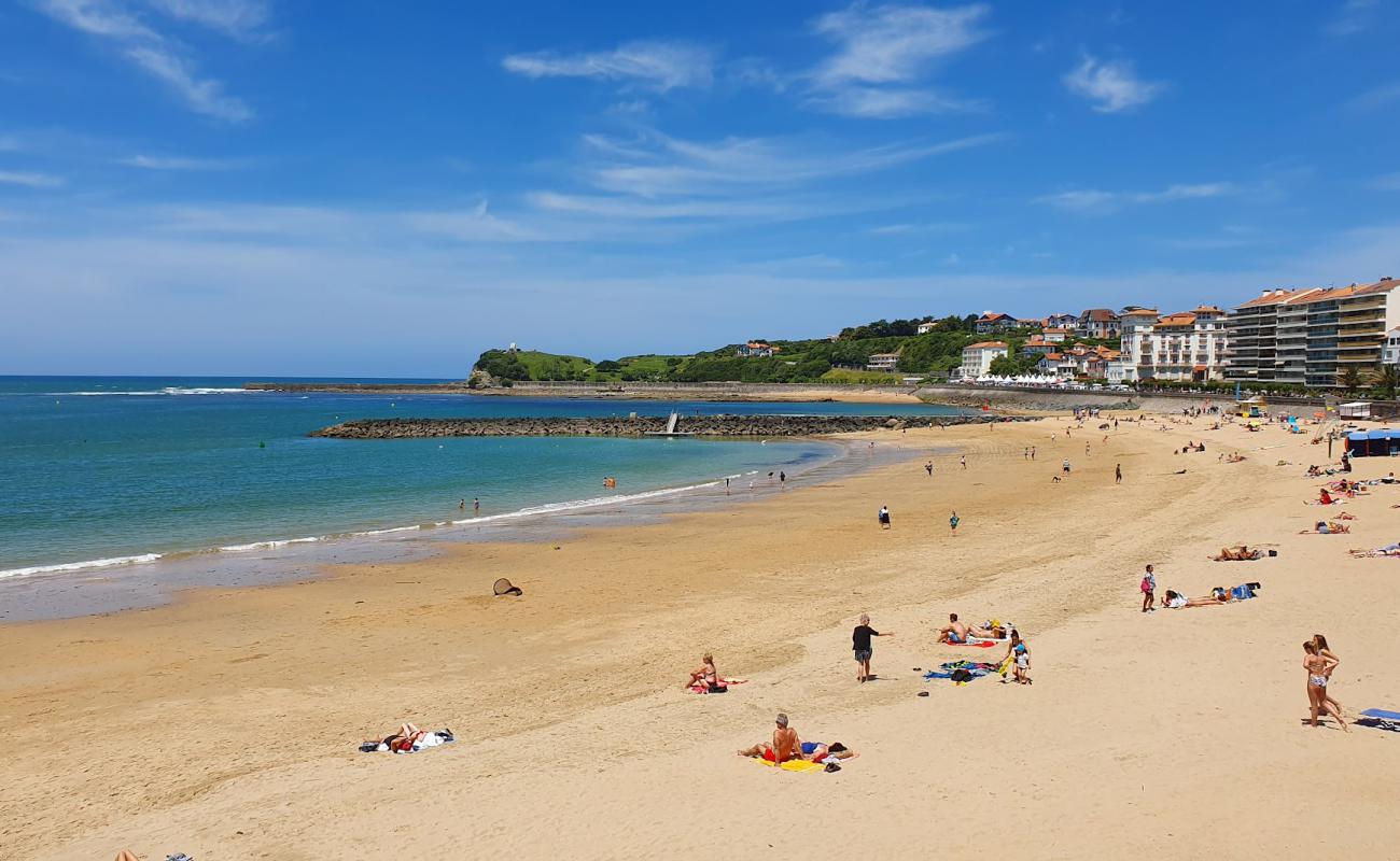 Grande Plage'in fotoğrafı parlak kum yüzey ile