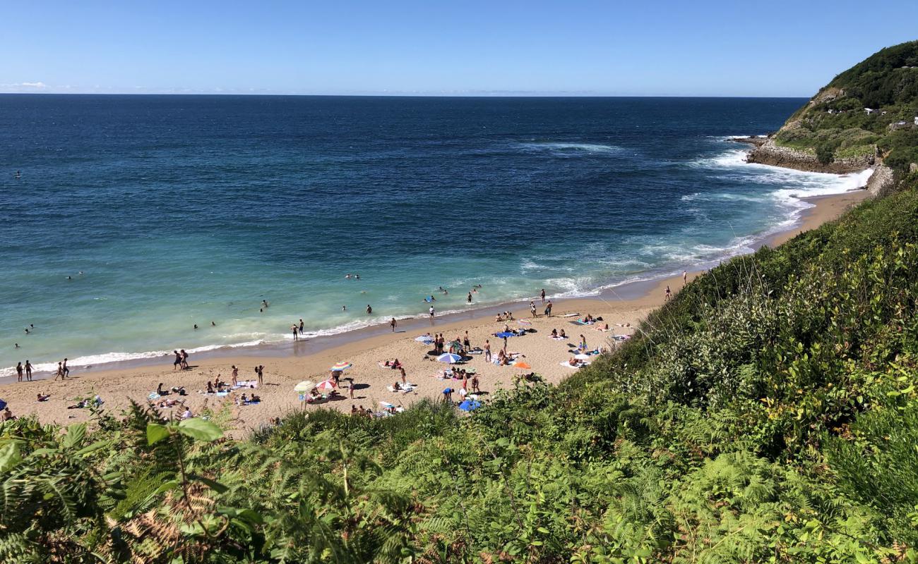 Plage de Lafitenia'in fotoğrafı parlak kum yüzey ile