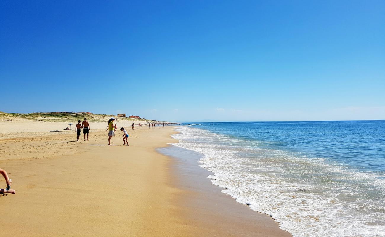 Plage Des Sableres'in fotoğrafı beyaz kum yüzey ile