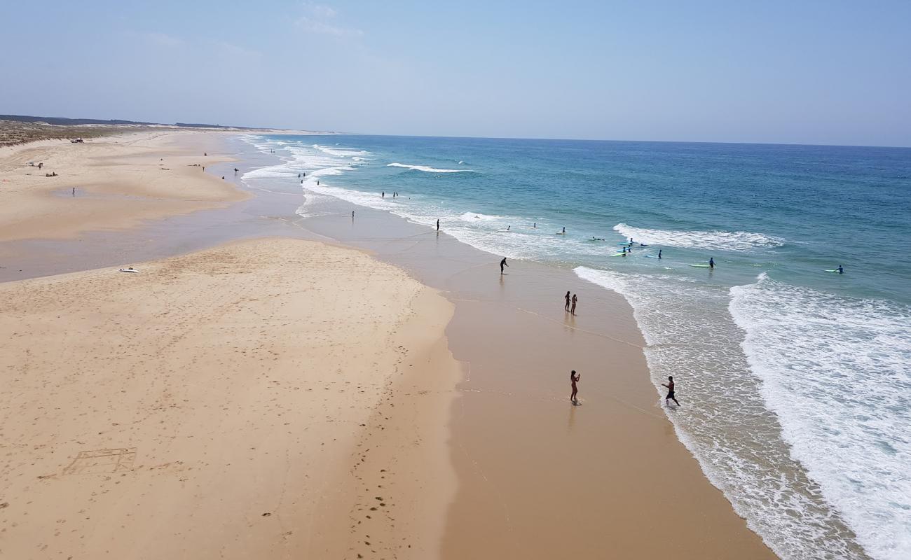 Plage de la Salie Nord'in fotoğrafı beyaz ince kum yüzey ile