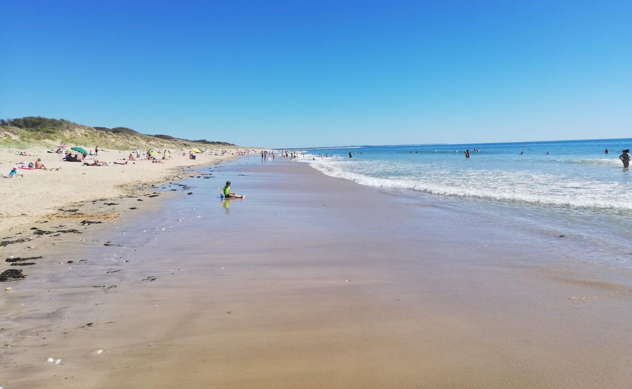 Plage du Treuil'in fotoğrafı parlak kum yüzey ile