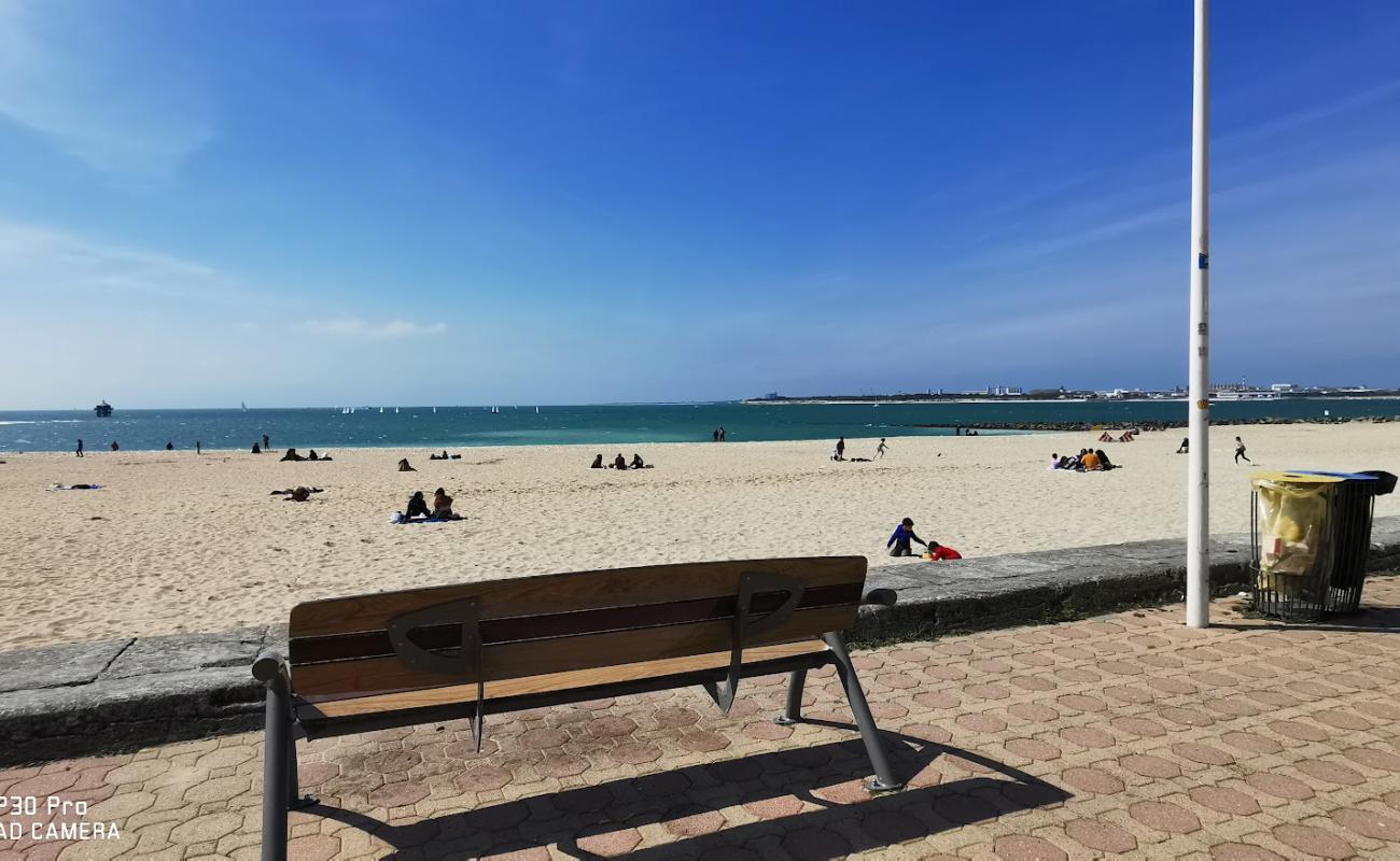 Plages des Minimes'in fotoğrafı açık bej kum yüzey ile