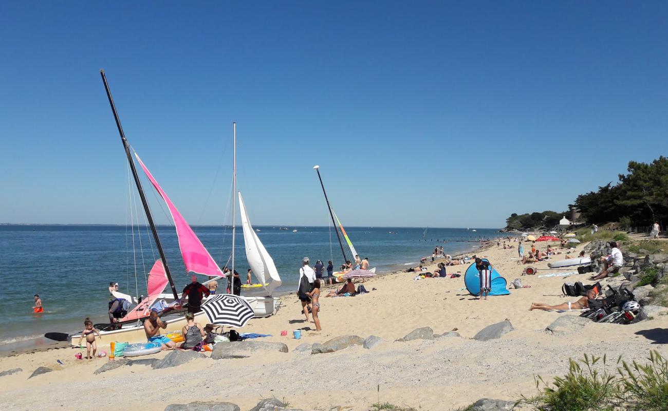 Clere beach'in fotoğrafı beyaz kum yüzey ile