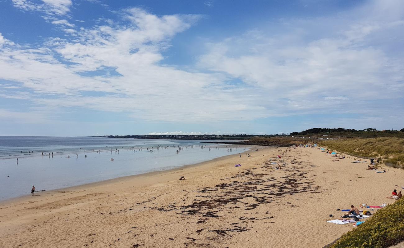 Plage de Pen er Malo'in fotoğrafı açık bej kum yüzey ile