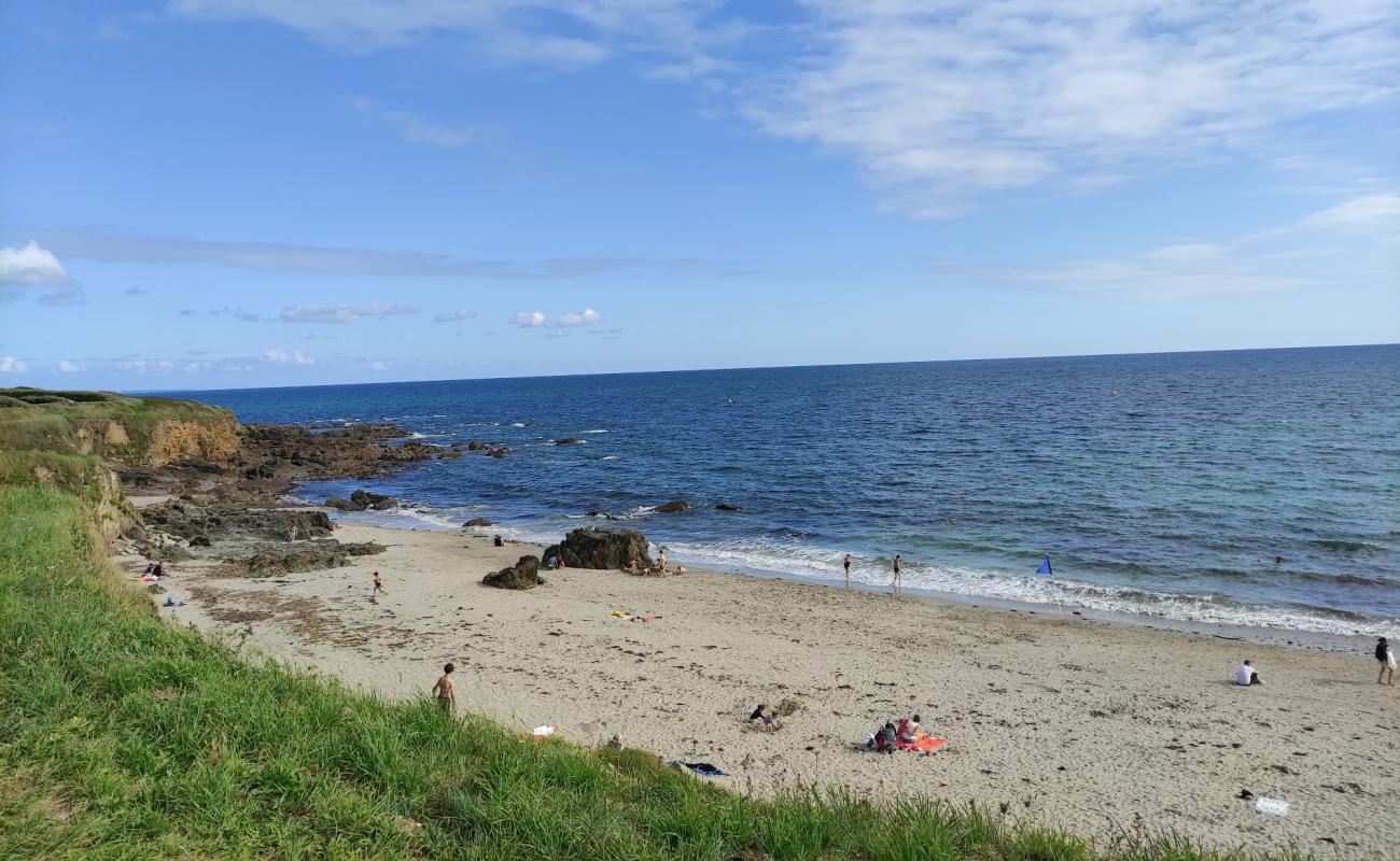 Plage de Trenez'in fotoğrafı açık bej kum yüzey ile