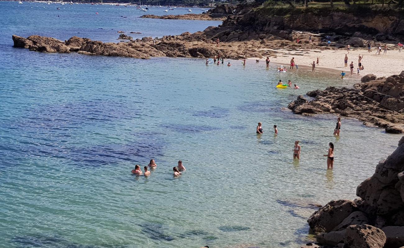 Plage de Bot-Conan'in fotoğrafı i̇nce bej kum yüzey ile