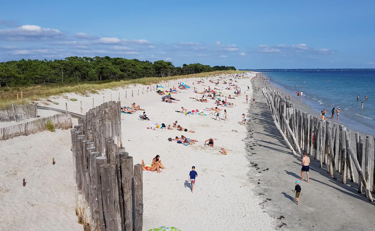 Plage de Cleut Rouz'in fotoğrafı beyaz kum yüzey ile