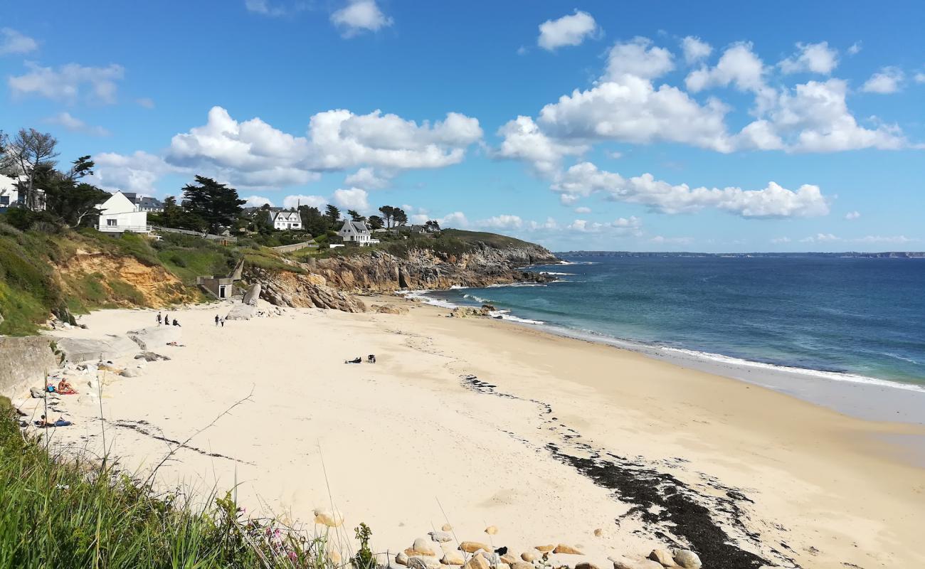 Plage de Tregana'in fotoğrafı açık bej kum yüzey ile