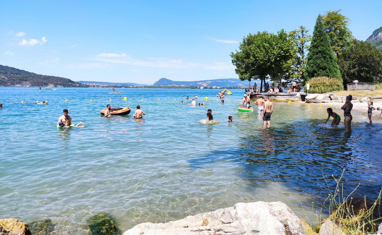 Plage de la Brune'in fotoğrafı açık bej kum yüzey ile