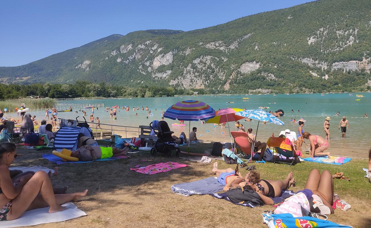 La plage du pre argent'in fotoğrafı çim yüzey ile