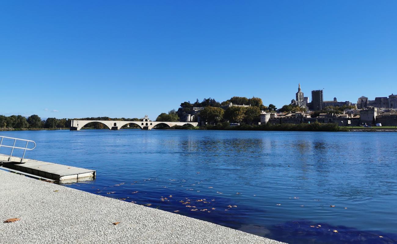 Avignon plage'in fotoğrafı beton kapak yüzey ile