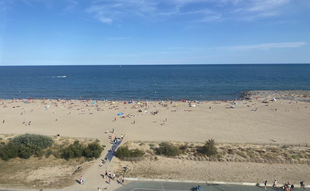 Narbonne Plajı'in fotoğrafı açık bej kum yüzey ile