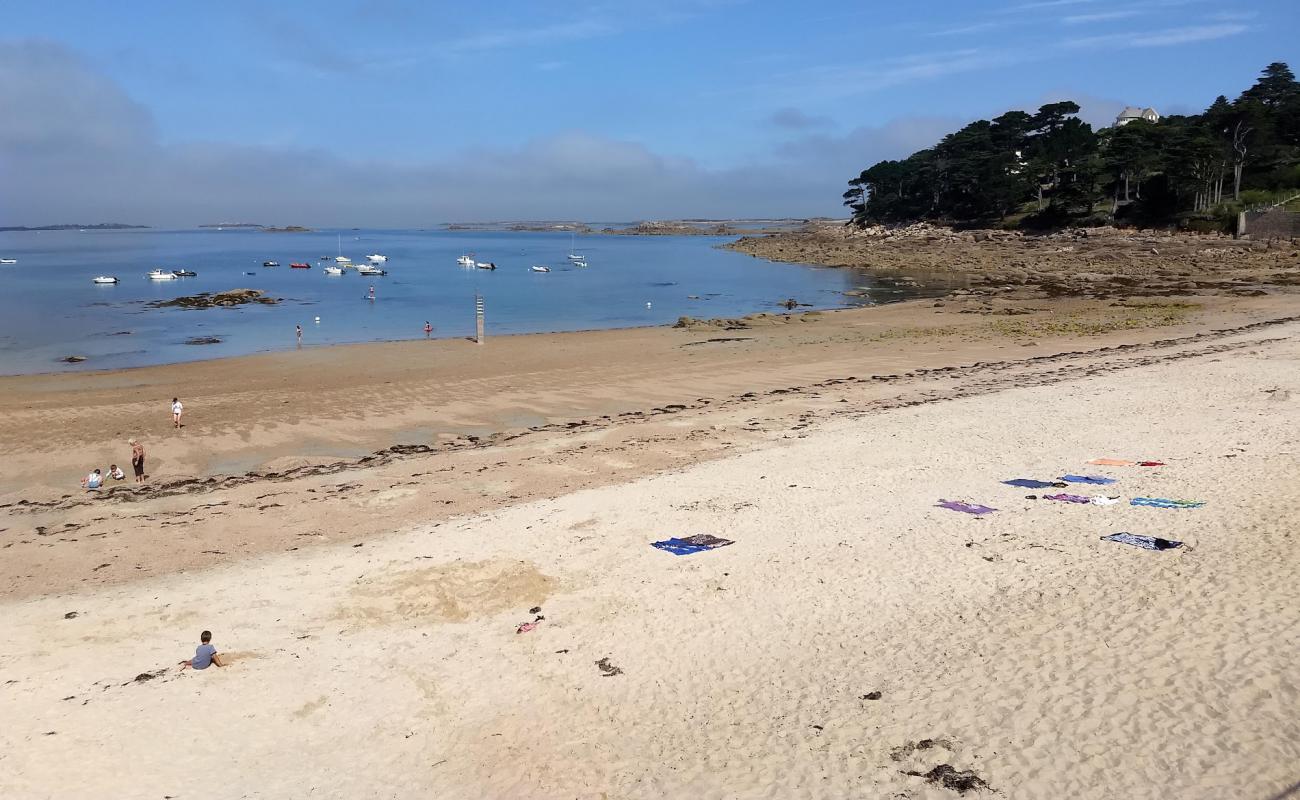 Plage de Porz Termen'in fotoğrafı açık bej kum yüzey ile