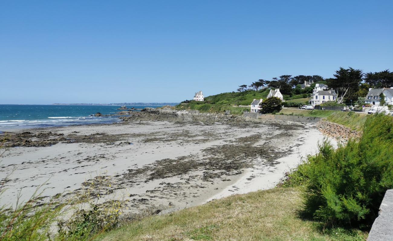 Plage de Porz Biliec'in fotoğrafı açık bej kum yüzey ile