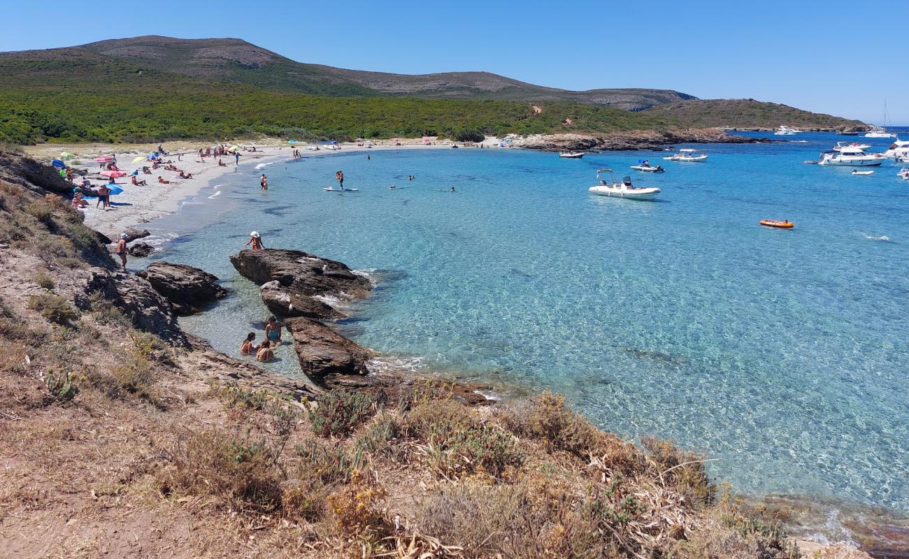 Plage de Cala Francese'in fotoğrafı parlak kum yüzey ile