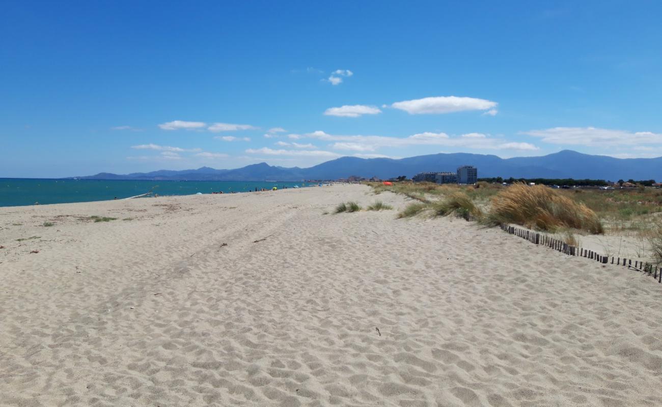 Plage Nord, Saint Cyprien'in fotoğrafı parlak kum yüzey ile