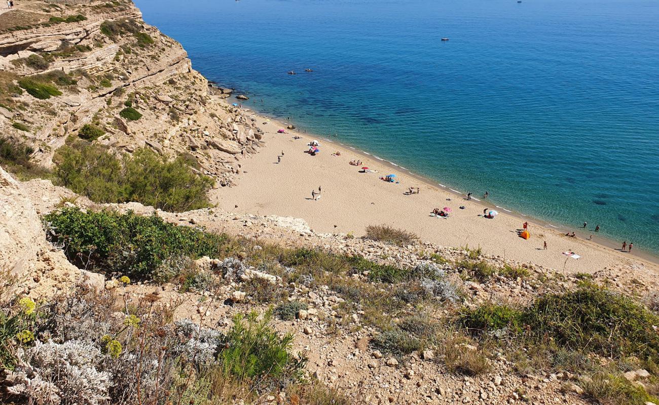 La Plagette Beach'in fotoğrafı parlak kum yüzey ile